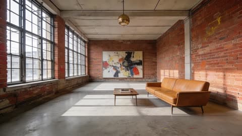 Boʻsh loft markerlardan jihozlandi